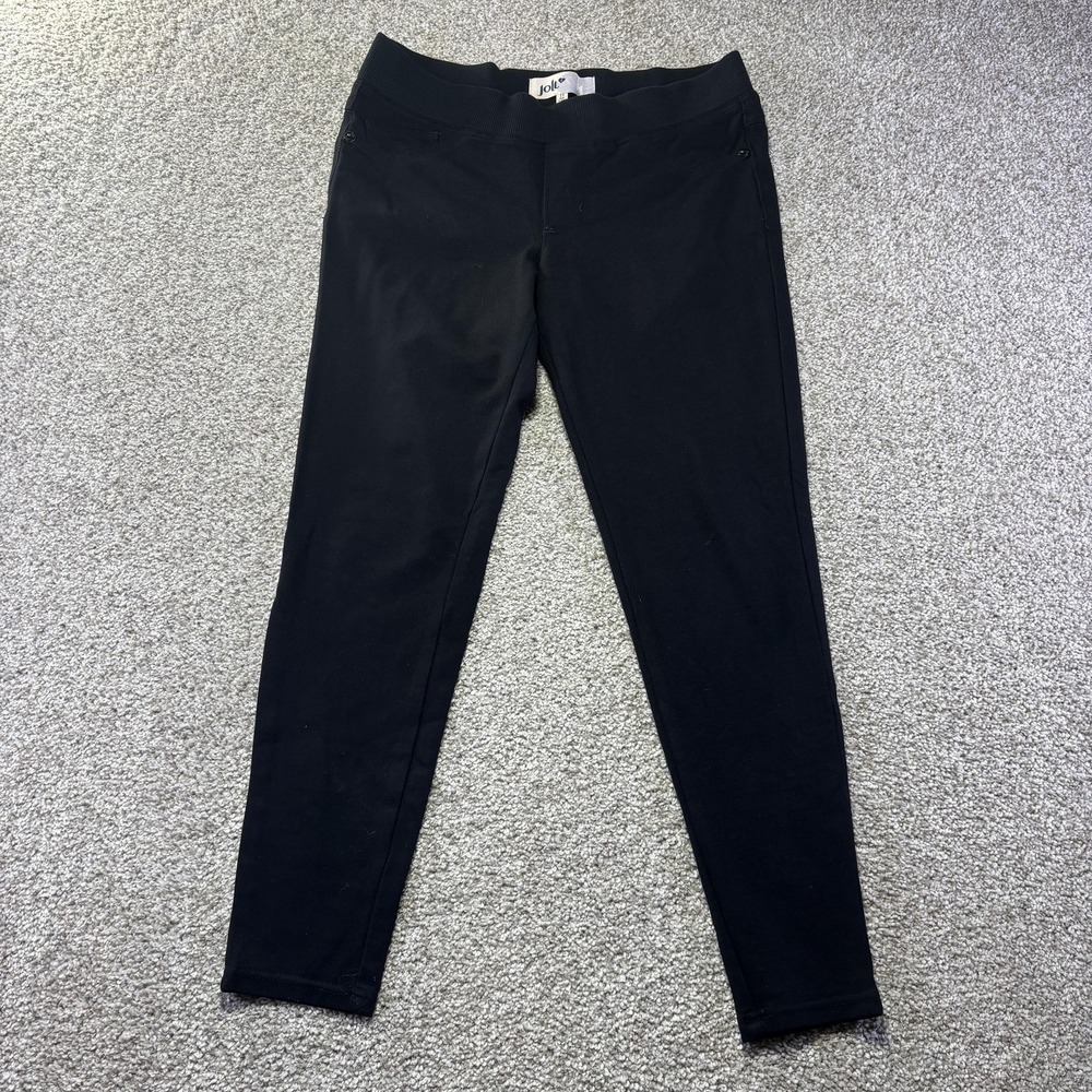 Jolt‎ Leggings Womens 30 Black Jegging Skinny Pull On Elastic Waist Stretch - Picture 3 of 9